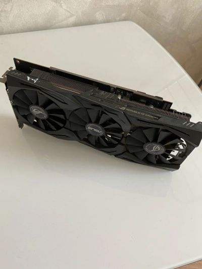 Лот: 17517247. Фото: 1. Radeon Rx 580 ASUS STRIX 8GB. Видеокарты