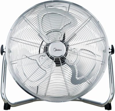 Лот: 15254288. Фото: 1. Вентилятор Midea FS 4543 серебристый. Вентиляторы бытовые