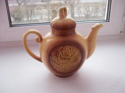 Лот: 2657555. Фото: 1. Чайник заварочный (керамика... Кружки, стаканы, бокалы