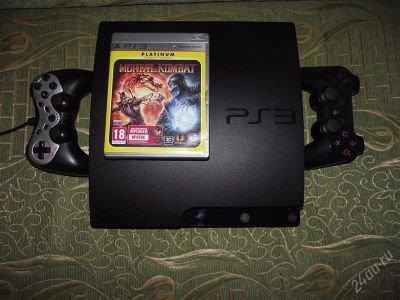 Лот: 2827068. Фото: 1. Sony PlayStation 3. 320gb slim. Игровые приставки, консоли