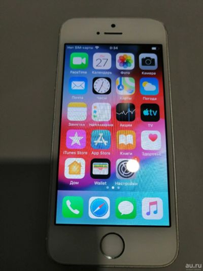 Лот: 15391042. Фото: 1. Смартфон Apple iPhone 5s (1112-04... Смартфоны