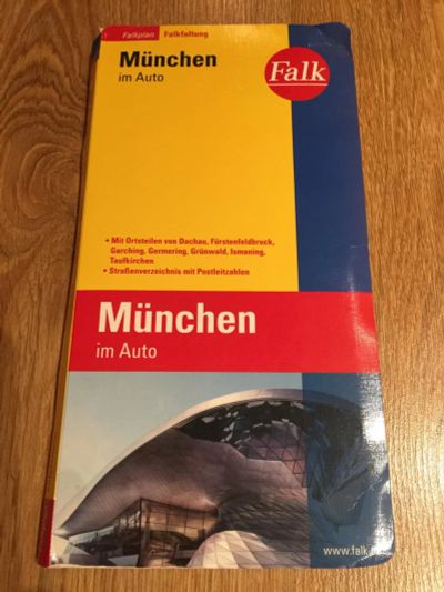 Лот: 6329017. Фото: 1. Карта Мюнхена для путешественников... Карты и путеводители