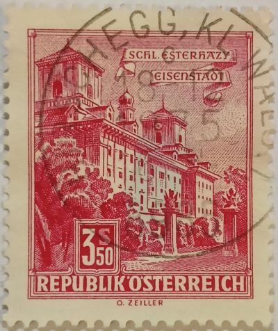 Лот: 25336265. Фото: 1. Марки_Австрии, 3,50 öS - Австрийский... Марки