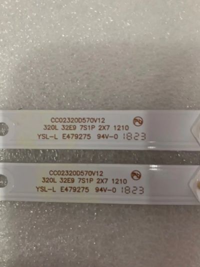 Лот: 24881541. Фото: 1. led string , cc02320d570v12... Запчасти для телевизоров, видеотехники, аудиотехники
