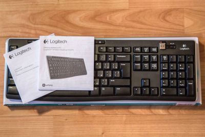 Лот: 16619582. Фото: 1. Клавиатура Logitech Wireless Keyboard... Клавиатуры и мыши