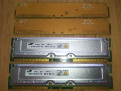 Лот: 25678488. Фото: 1. Оперативная память RDram Rimm... Оперативная память