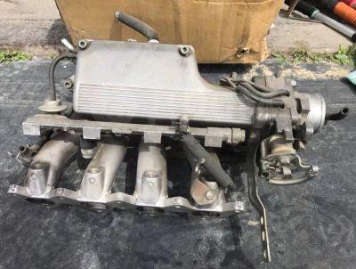 Лот: 24566161. Фото: 1. Коллектор впускной Toyota 4AFE... Двигатель и элементы двигателя