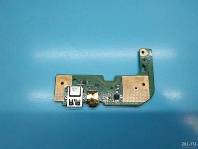 Лот: 17832326. Фото: 1. Б/У плата с разъемами USB, Audio... Шлейфы, кабели, переходники