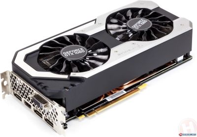 Лот: 12199017. Фото: 1. Видеокарта Palit Jetstream GTX1060... Видеокарты