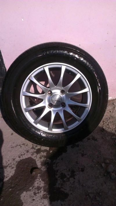 Лот: 3946945. Фото: 1. bridgestone b250 + литье СКАД. Шины на дисках