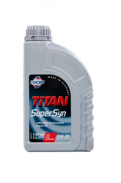Лот: 14493518. Фото: 1. FUCHS TITAN SUPERSYN 5W-30 (Синтетика... Масла, жидкости