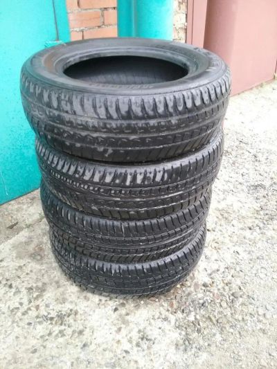 Лот: 9473663. Фото: 1. Nexen CP641 185/65R14 и штампованные... Шины на дисках