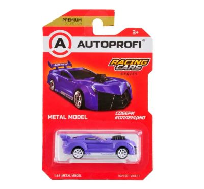 Лот: 25744892. Фото: 1. Машинка 1:64 Racing Фиолетовый... Другое (авто, мото, водный транспорт)