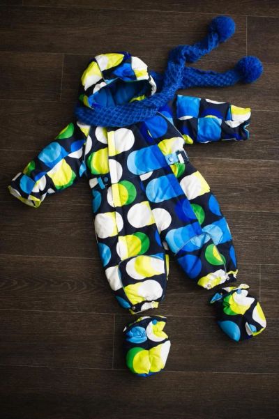 Лот: 8384447. Фото: 1. Комбинезон зимний с подстёжкой... Верхняя одежда