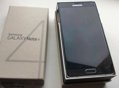 Лот: 6275715. Фото: 1. Samsung Galaxy Note 4 Black 32Gb... Смартфоны