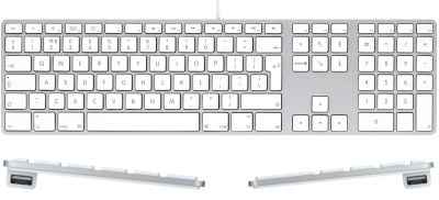 Лот: 9644792. Фото: 1. Клавиатура Apple Wired Keyboard... Клавиатуры и мыши