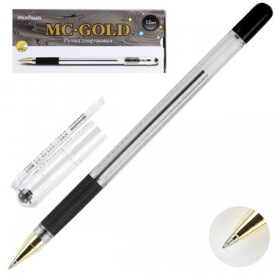Лот: 20077127. Фото: 1. Ручка шариковая MunHwa MC-GOLD... Ручки, карандаши, маркеры
