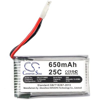 Лот: 16082465. Фото: 1. CS-LT118RX - 25c 650mah 3.7v для... Запчасти, комплектующие для квадрокоптеров