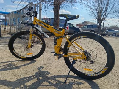 Лот: 22463544. Фото: 1. Mountain Bike Notus FD99 со складной... Велосипеды