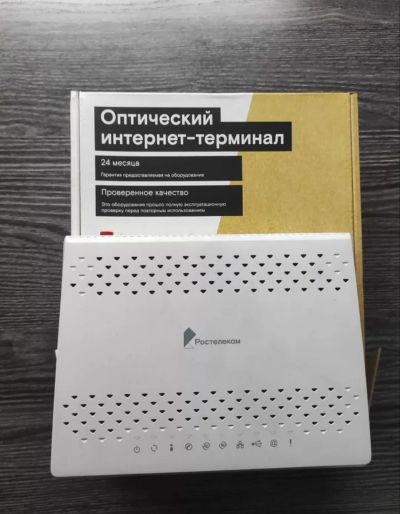 Лот: 24840494. Фото: 1. Оптический роутер ростелеком. Маршрутизаторы (роутеры)