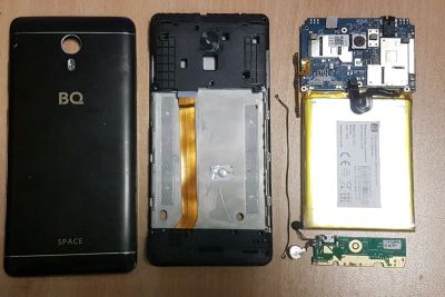 Лот: 12110203. Фото: 1. BQ SPACE BQ-5201 на запчасти... Смартфоны