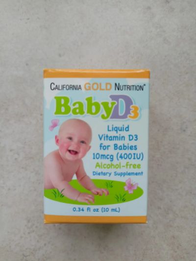 Лот: 21021808. Фото: 1. Витамин D3 Baby California Gold... Спортивное питание, витамины