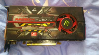 Лот: 5165499. Фото: 1. Видеокарта Radeon HD5770 (1gb... Видеокарты