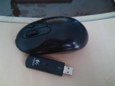 Лот: 1555393. Фото: 1. Беспроводная мышь Logitech. Клавиатуры и мыши