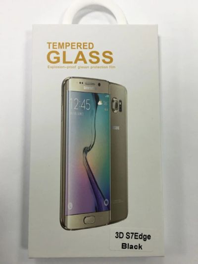 Лот: 8184870. Фото: 1. Защитное стекло 3D Samsung S7... Защитные стёкла, защитные плёнки