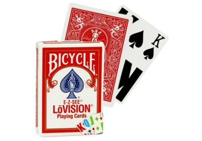 Лот: 15568258. Фото: 1. Карты Bicycle LoVision, четырехцветные... Настольные игры, карты