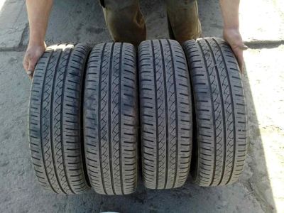 Лот: 9750960. Фото: 1. Колеса R15 165/65 Toyota Platz. Шины на дисках