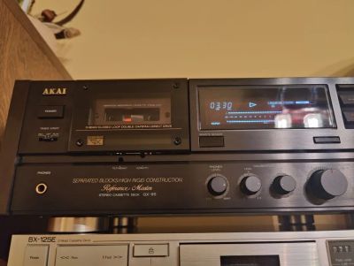 Лот: 25810731. Фото: 1. Кассетная дека Akai gx-95. Кассетные деки, магнитофоны