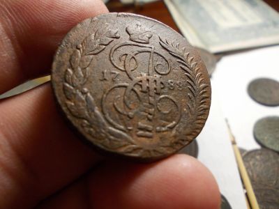 Лот: 16543835. Фото: 1. 2 копейки 1788 года, ММ. Отличная... Россия до 1917 года