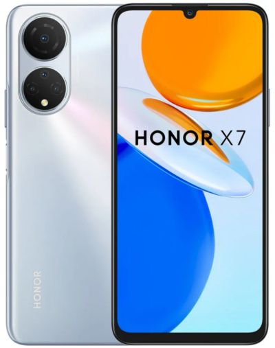 Лот: 19337488. Фото: 1. Смартфон HONOR X7 4/128 GB, Titanium... Смартфоны