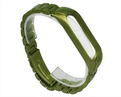 Лот: 20886294. Фото: 1. Ремешок Xiaomi Mi Band 5 metal... Смарт-часы, фитнес-браслеты, аксессуары