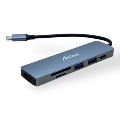 Лот: 25794721. Фото: 1. 6в1 HOCO HB24 USB-C MULTIMEDIA... USB хабы