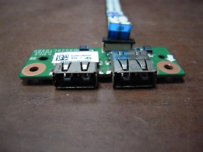 Лот: 8190483. Фото: 1. Плата на шлейфе с USB портами... Шлейфы, кабели, переходники