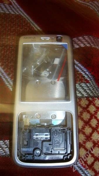 Лот: 2831678. Фото: 1. Корпус Nokia n73, серебро. Корпуса, клавиатуры, кнопки