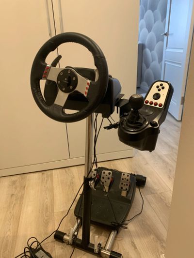 Лот: 24988743. Фото: 1. Logitech G27 / usb / 900 гр... Аксессуары для игровых приставок, консолей, геймпады