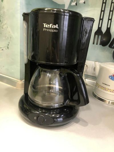 Лот: 20313150. Фото: 1. Кофеварка капельная Tefal. Чайники, кофемашины, кулеры