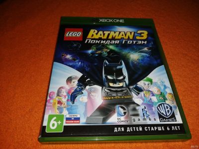 Лот: 13324598. Фото: 1. Диск для XBOX ONE Lego Batman3... Игры для консолей