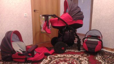 Лот: 5374137. Фото: 1. Коляска Tutis Zippy New 3 в 1. Коляски