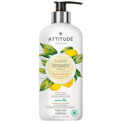 Лот: 24941952. Фото: 1. Жидкое мыло Attitude Super Leaves... Уход за телом