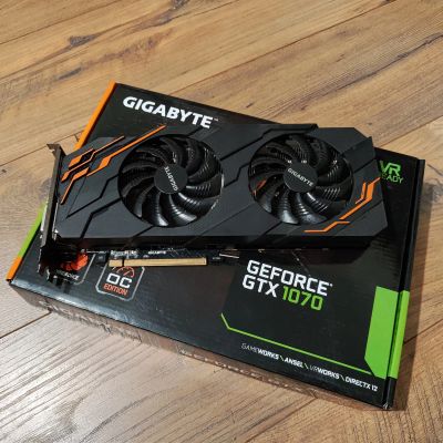 Лот: 25061814. Фото: 1. Видеокарта Gigabyte geforce GTX... Видеокарты