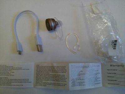 Лот: 7544359. Фото: 1. bluetooth наушник стерео (с подключаемым... Наушники, гарнитуры