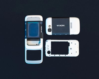 Лот: 19823586. Фото: 1. Корпус Nokia 5200 (комплект) бело-черный... Другое (запчасти, оборудование)