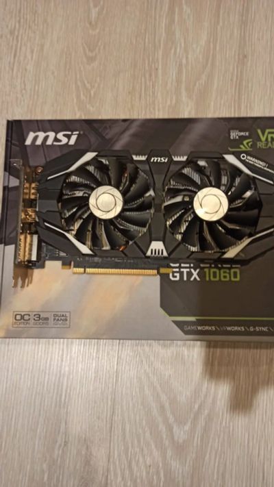 Лот: 18732184. Фото: 1. MSI gtx 1060 (3gb) б/у. Видеокарты