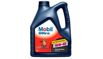 Лот: 10788015. Фото: 1. Mobil ULTRA 10W40 4л. 1л. Масла, жидкости
