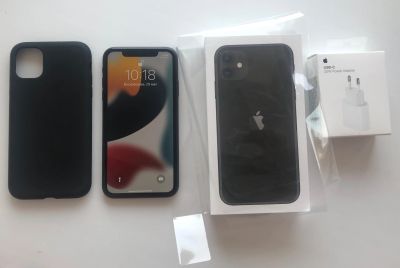 Лот: 19102089. Фото: 1. Apple iPhone 11 64 гб черный новый. Смартфоны