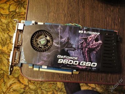 Лот: 2347238. Фото: 1. GEFORCE N9600GSO-384MX. Видеокарты